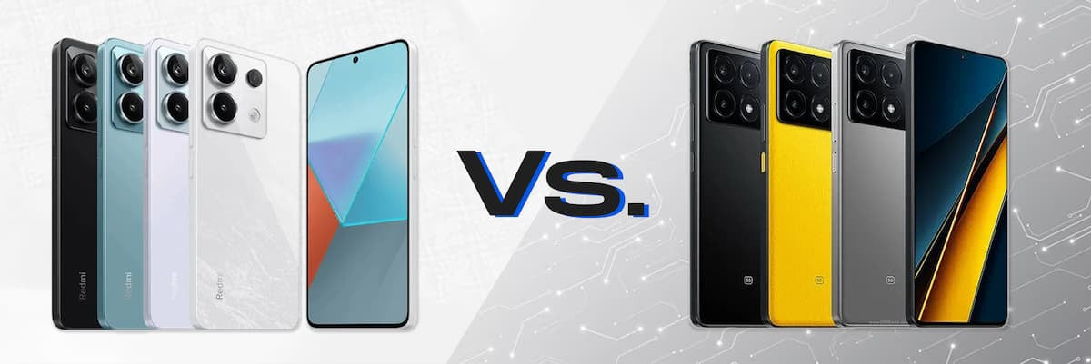 Xiaomi Redmi Note 13 Pro vs. Xiaomi Poco X6 Pro: ¿Cuál te conviene más?