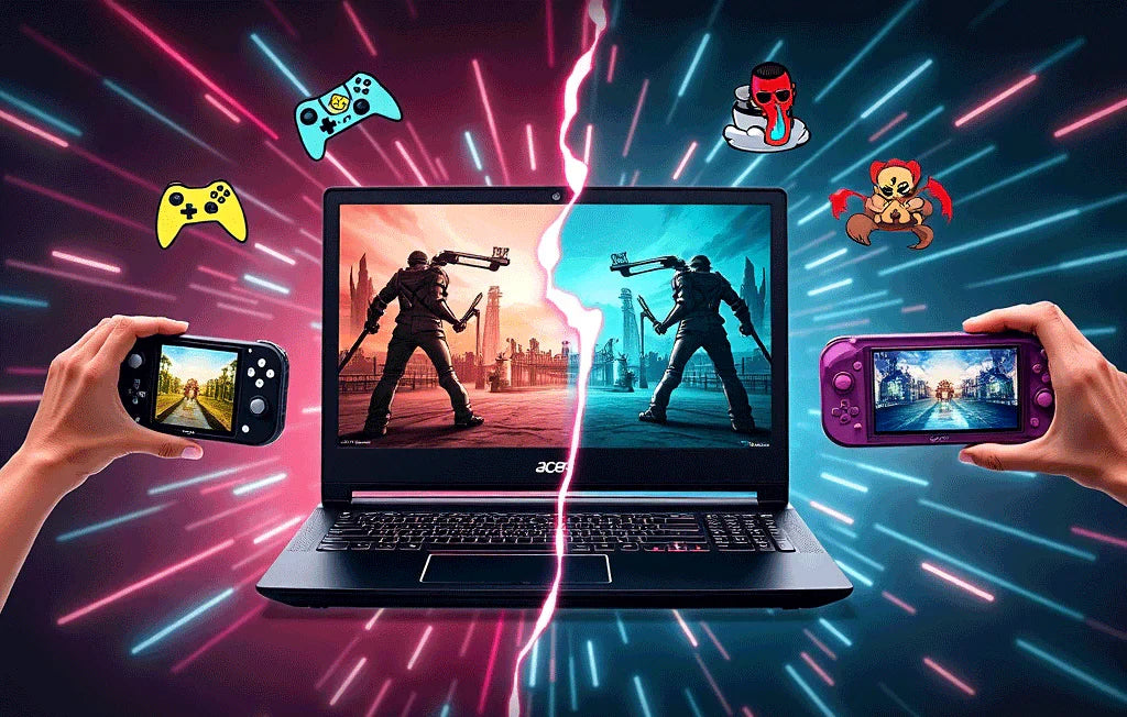 Acer Nitro Blaze vs. Steam Deck: ¡La Batalla Definitiva de Titanes del Gaming!