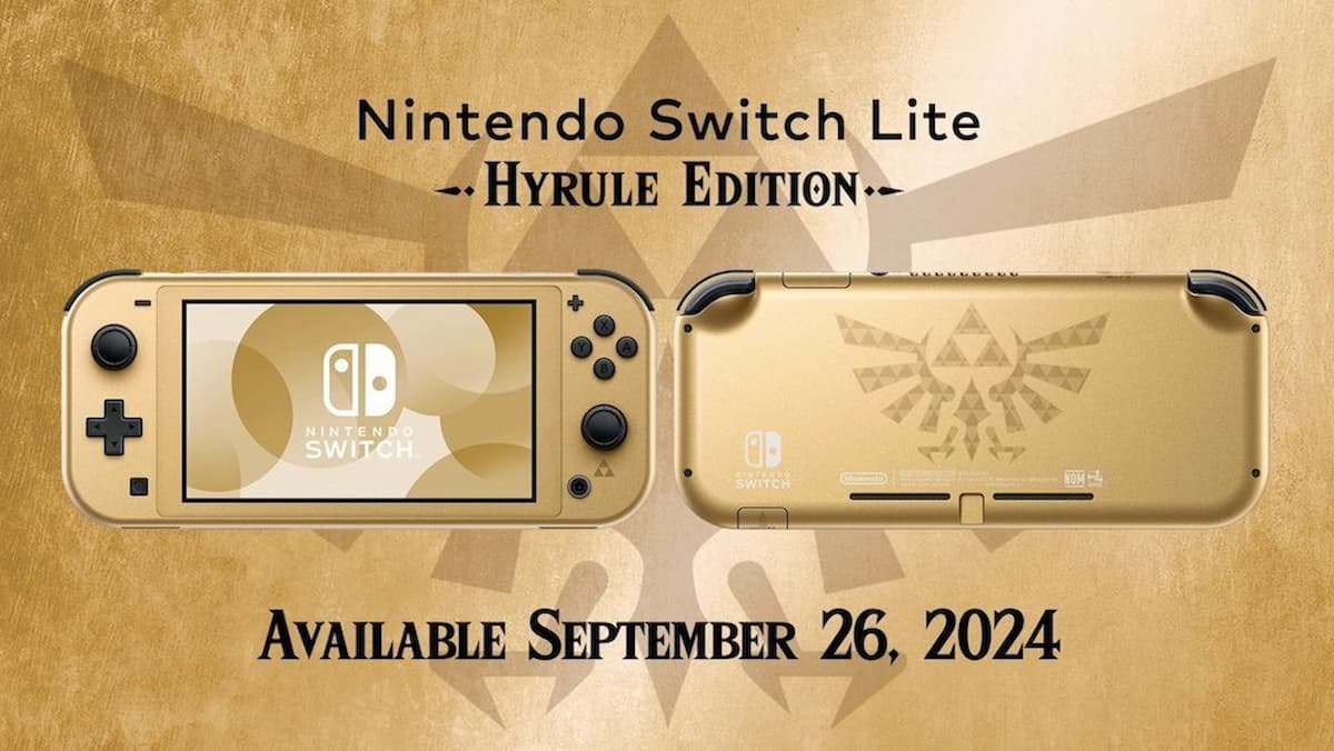 Hyrule llega a tus manos: La Nintendo Switch Lite edición especial ya está aquí