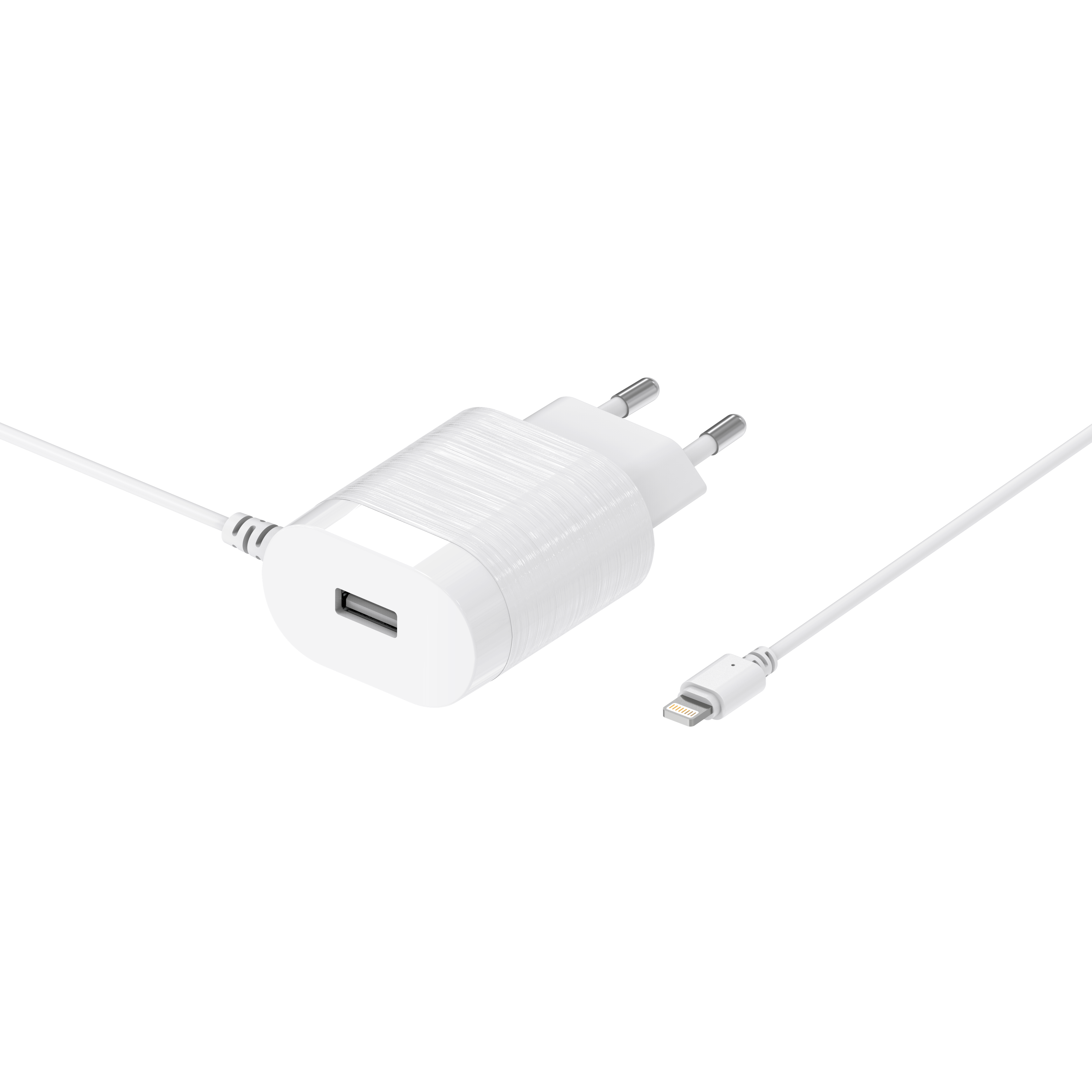 Cargador de pared USB con Cable Lightning - UMANNO-GSMPRO.CL