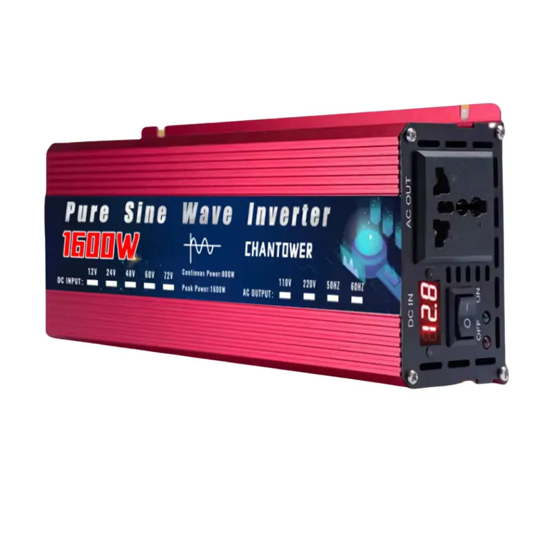 Inversor de Onda Pura 12V/24V a 110V/220V - 2000W-5000W-GSMPRO.CL