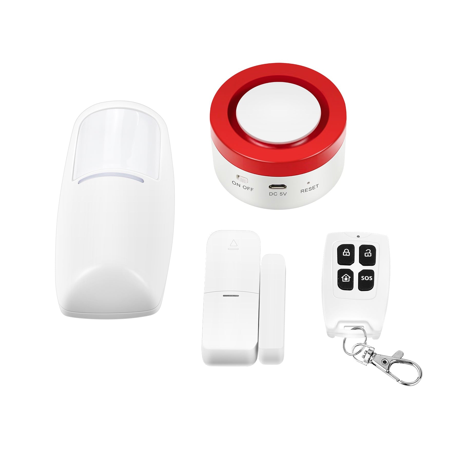 Kit Alarma de Seguridad - TUYA - GYRUX-GSMPRO.CL