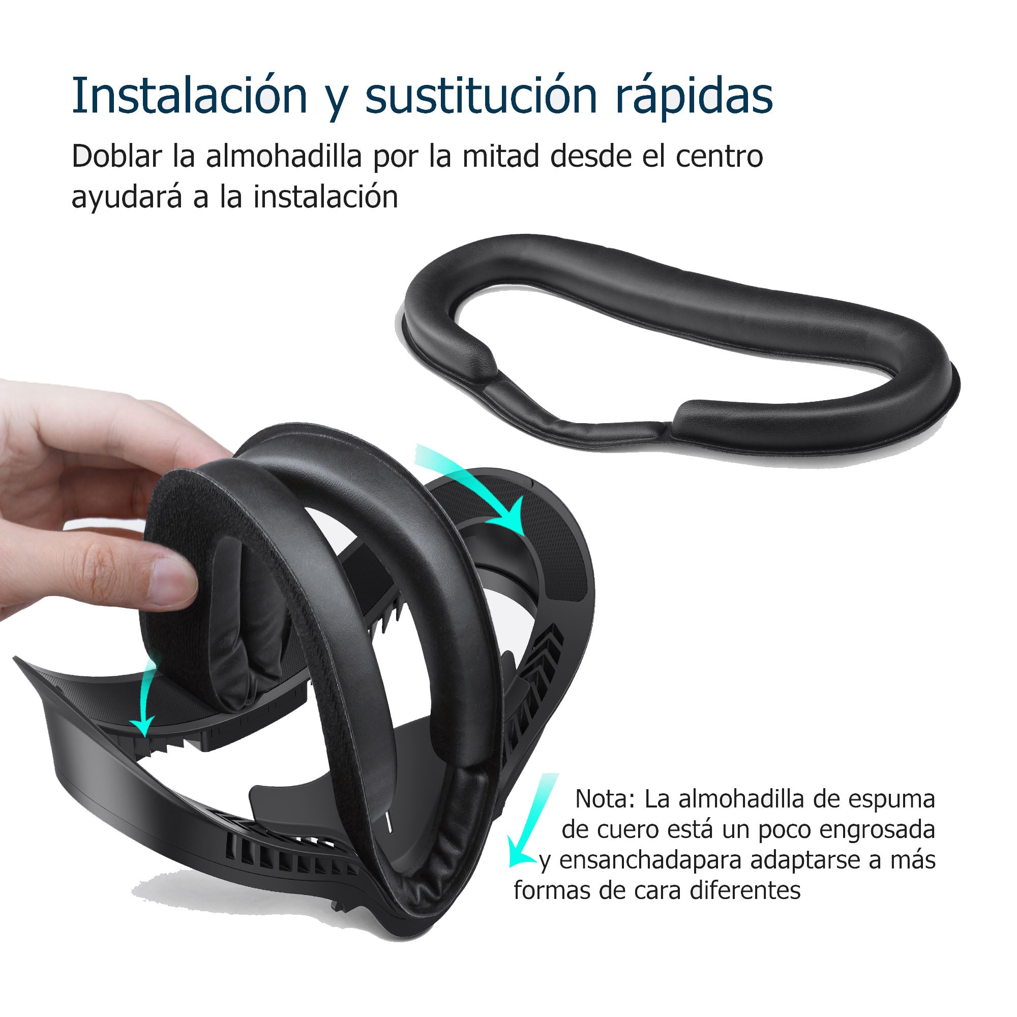 KIWI Design - Interfaz facial 5 en 1 para Oculus Quest 2-GSMPRO.CL