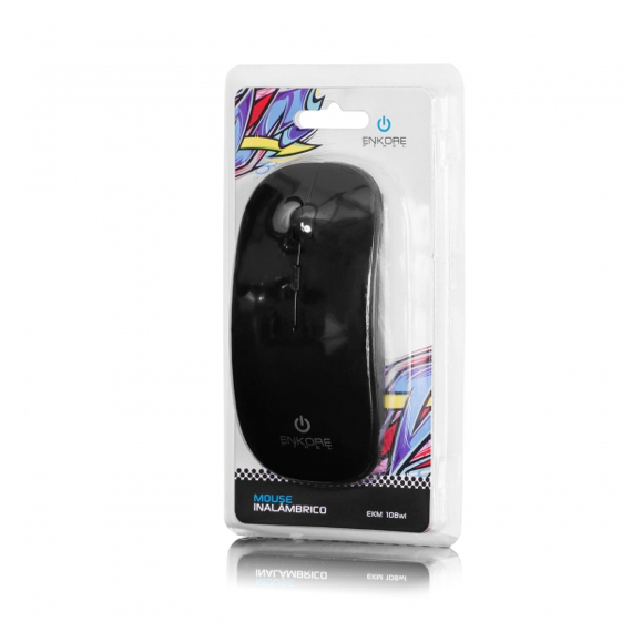 Mouse Inalámbrico EKM 108WL - ENKORE-GSMPRO.CL