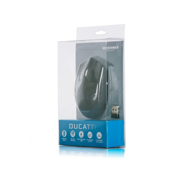 Mouse Óptico Inalámbrico DUCATTI - M717 - MICRONICS-GSMPRO.CL