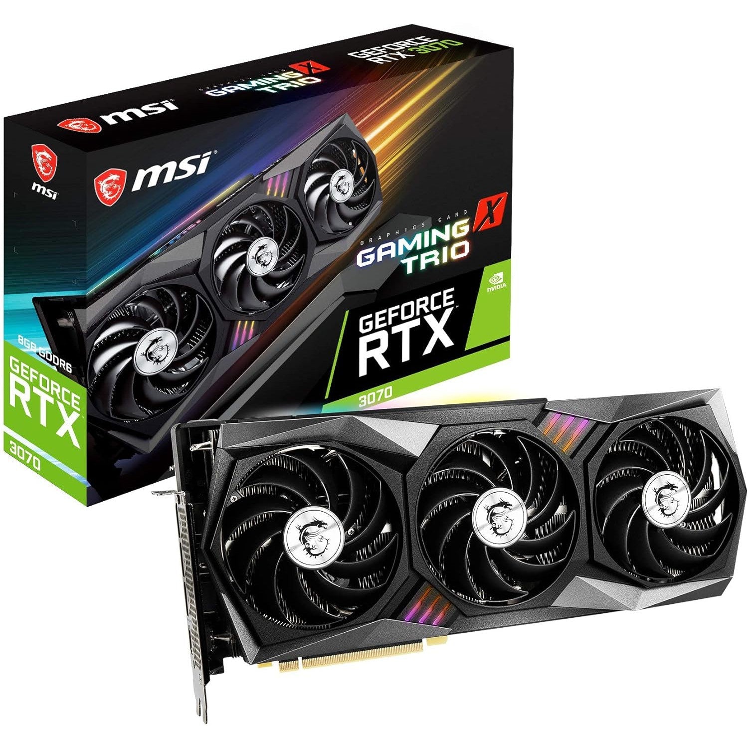 Msi Geforce RTX 3070 Gaming X Trio 8GB [Seminuevo]-GSMPRO.CL