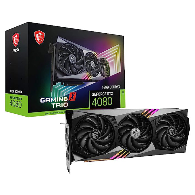 MSI GeForce RTX 4080 16GB GAMING X TRIO-GSMPRO.CL