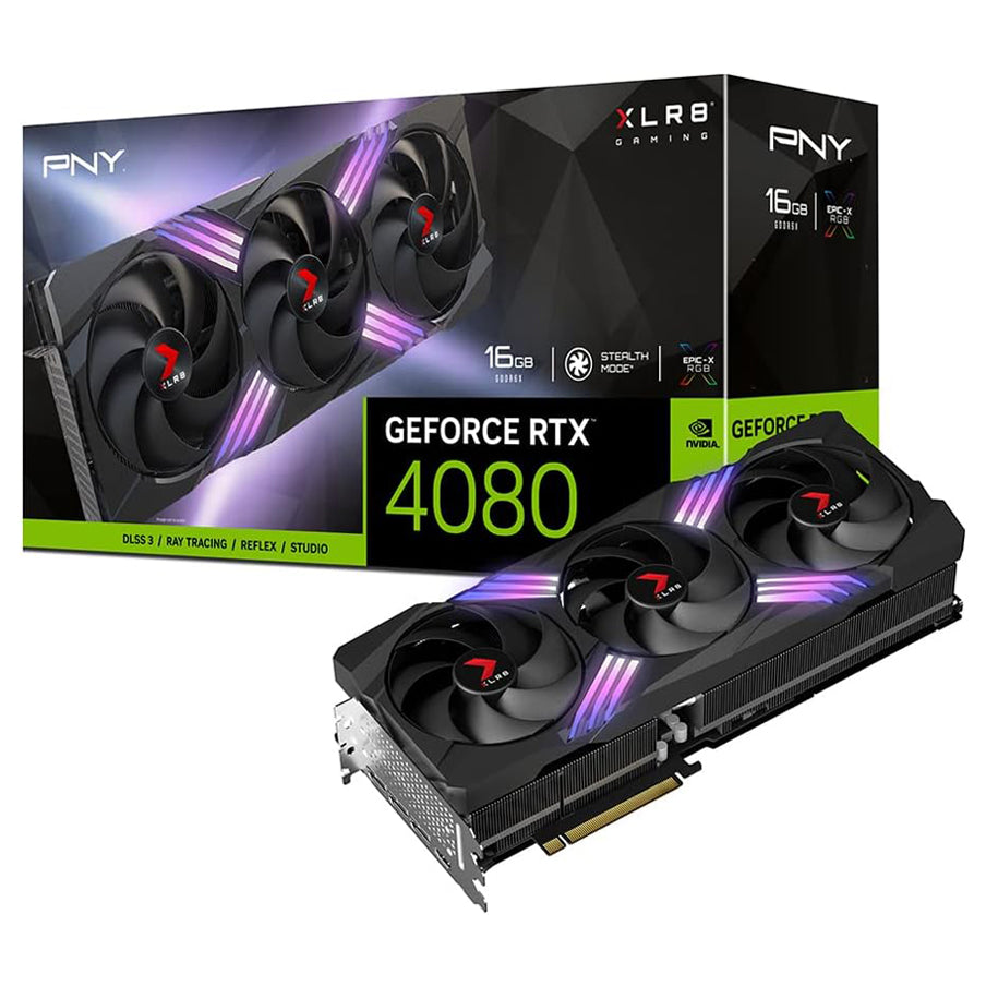 PNY GeForce RTX 4080 16GB XLR8 Gaming VERTO EPIC-X-GSMPRO.CL