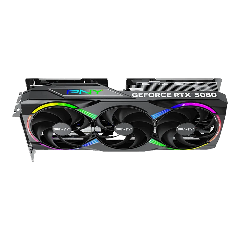 PNY GeForce RTX 5080 16GB ARGB Overclocked Triple Fan-GSMPRO.CL