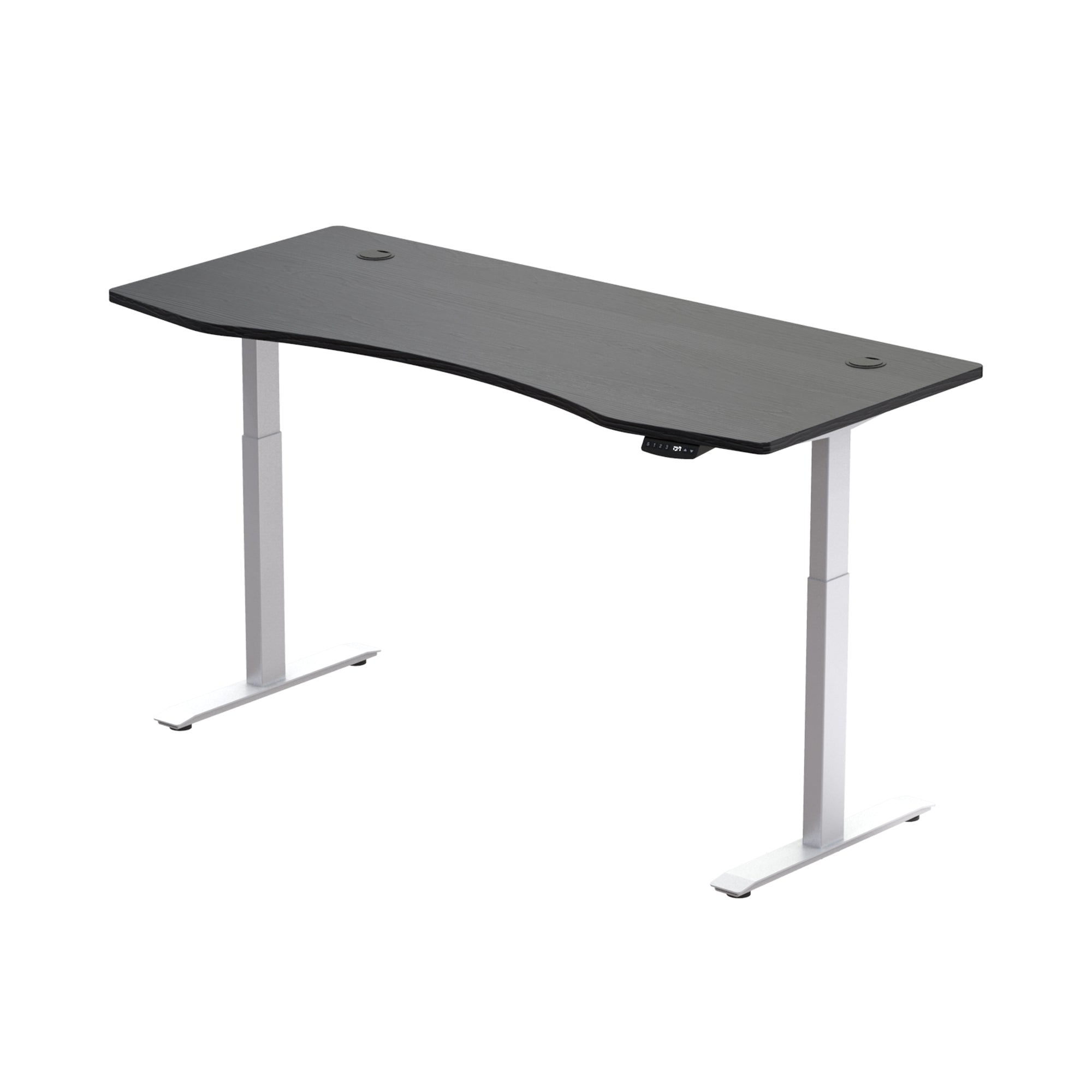 Standing Curved Desk 1.50 x 80 cm / Base Dual Motor Pro-GSMPRO.CL