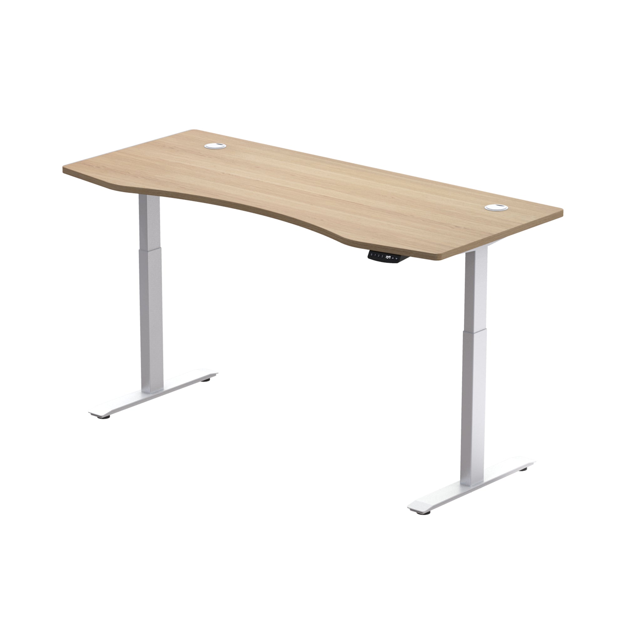 Standing Curved Desk 1.50 x 80 cm / Base Dual Motor Pro-GSMPRO.CL