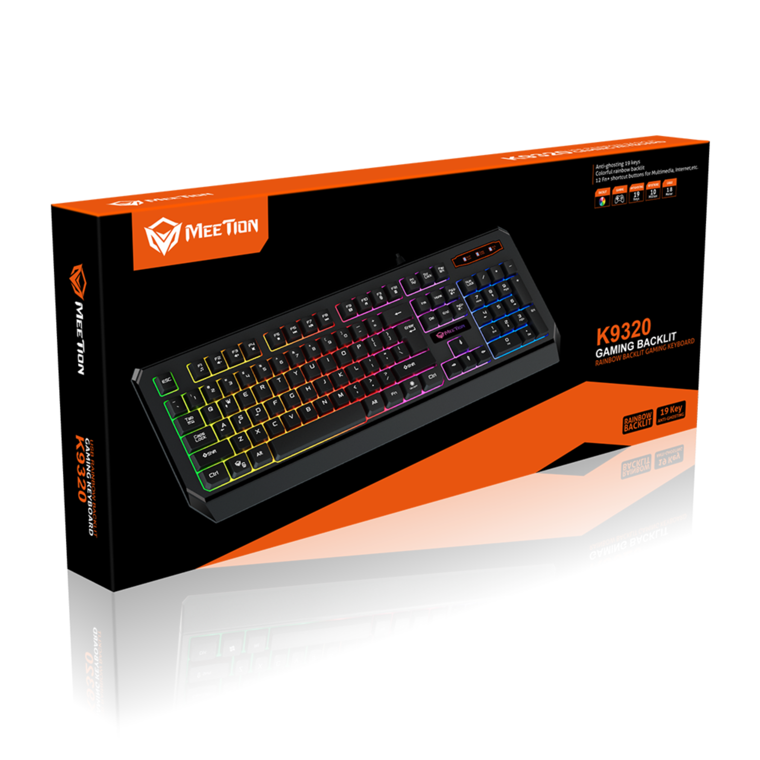 Teclado Gamer - K9320 - MEETION-GSMPRO.CL