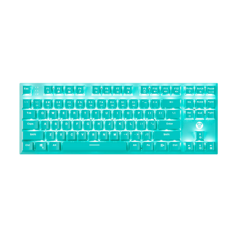 Teclado Mecánico Fantech MK856 MAXFIT87 Edicion Menta-GSMPRO.CL