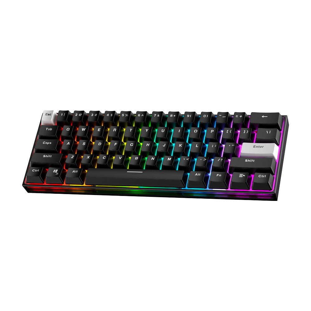 Teclado Mecánico Fantech MK857 MAXFIT 61 Inalambrico Frost RGB-GSMPRO.CL