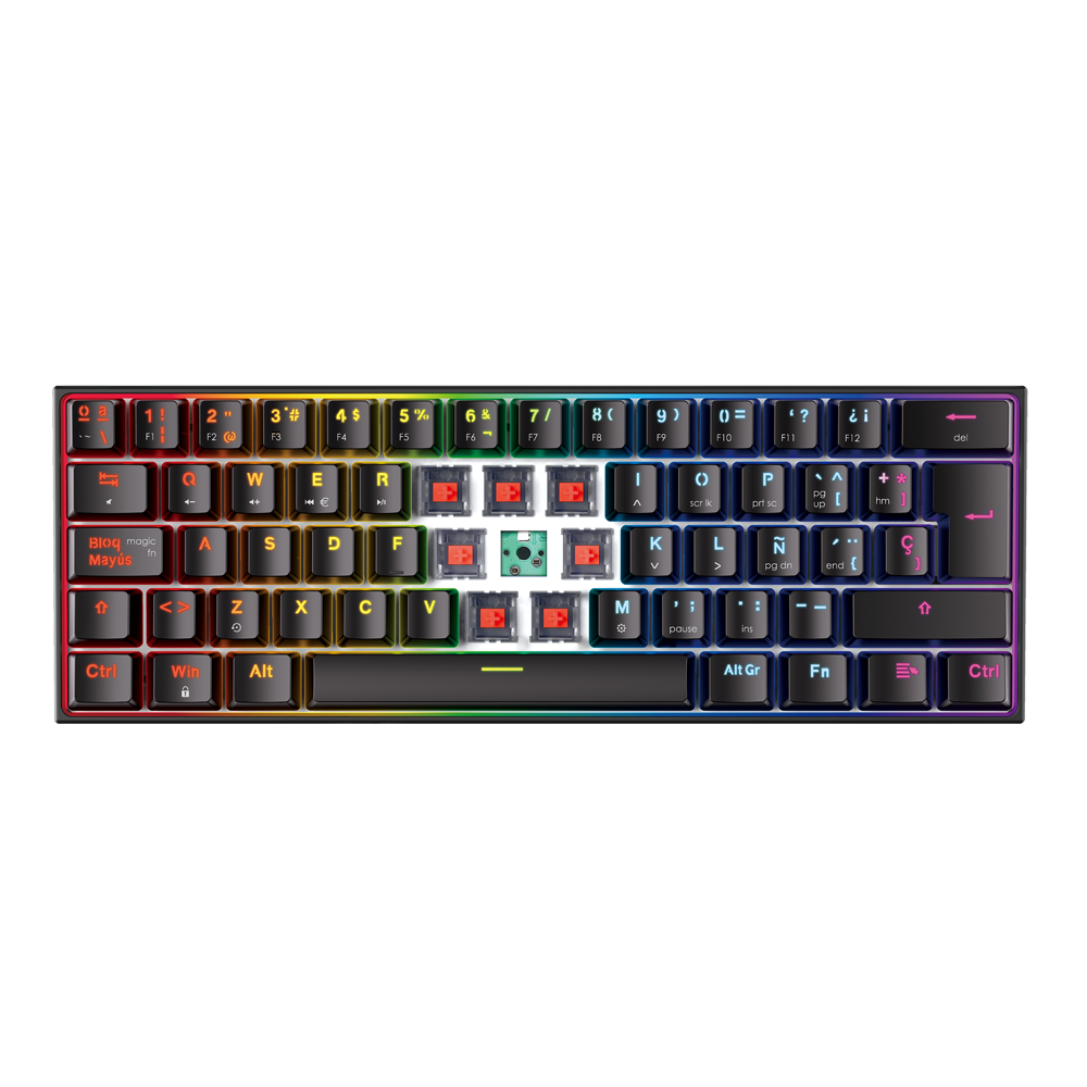 Teclado Mecanico Fantech MK857 MAXFIT67 RGB-GSMPRO.CL