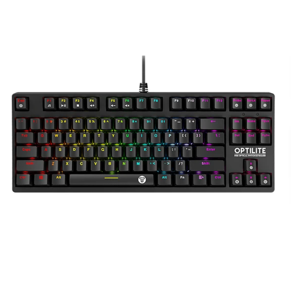 Teclado mecánico Fantech MK872 Optilite RGB-GSMPRO.CL