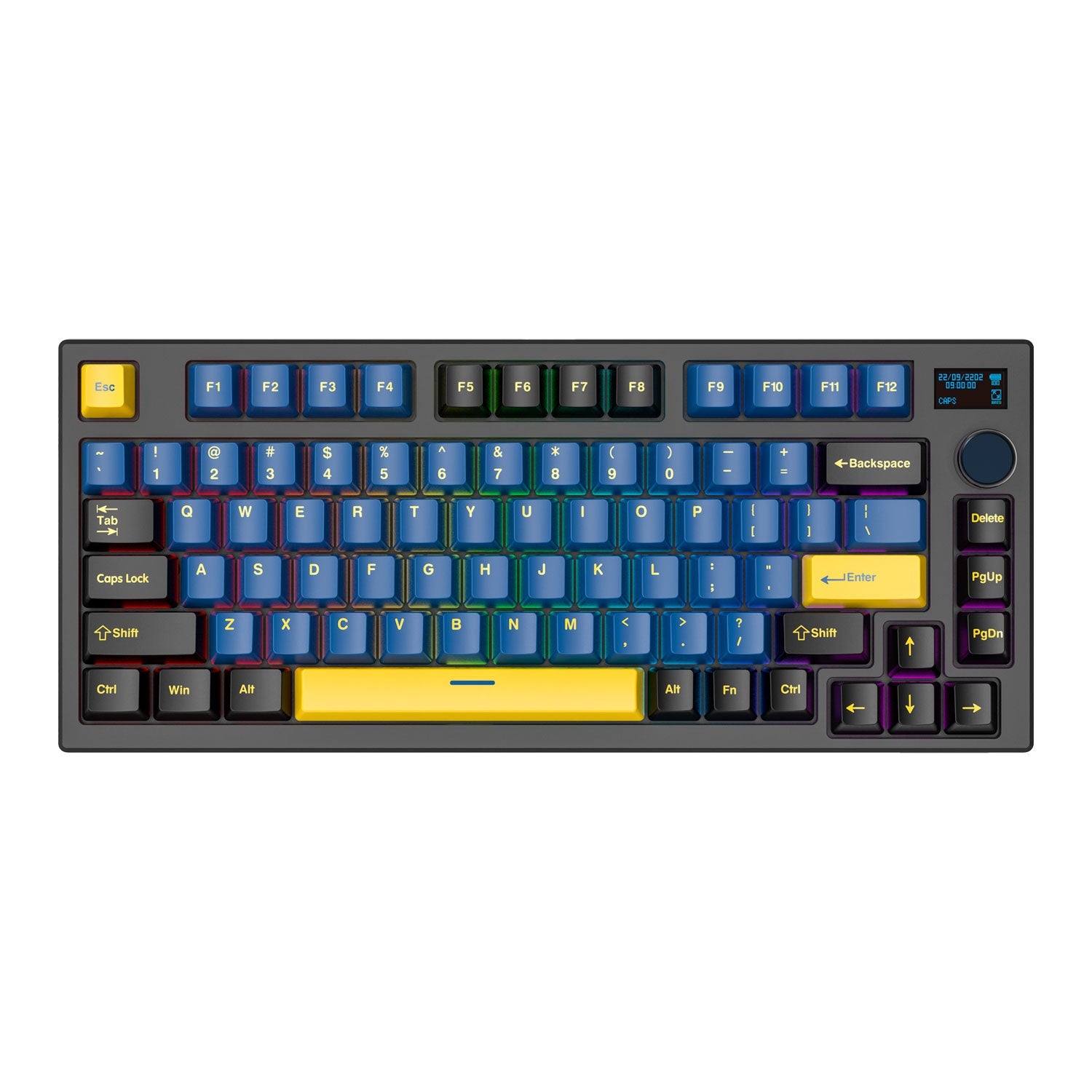 Teclado mecánico inalámbrico Fantech MAXFIT81 VIBE-GSMPRO.CL