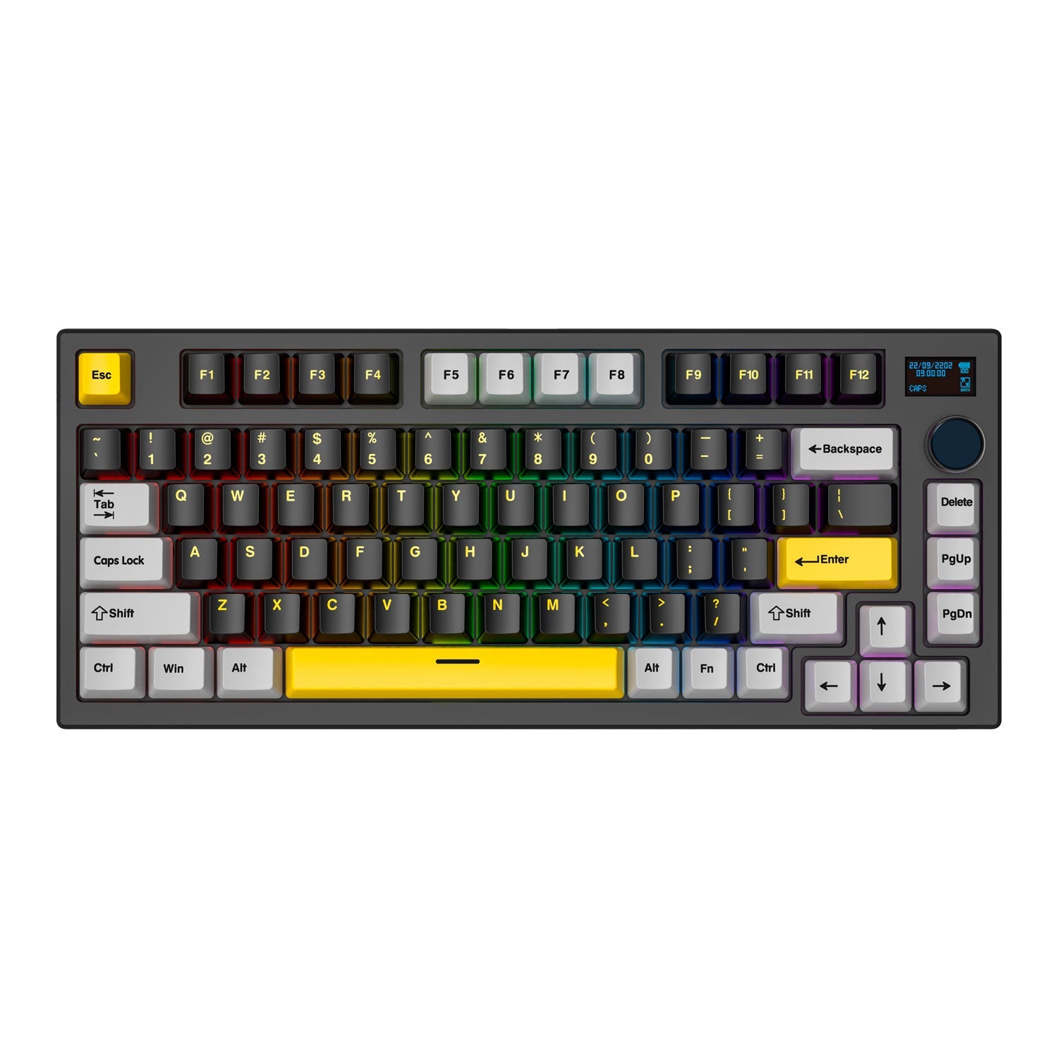 Teclado mecánico inalámbrico Fantech MAXFIT81 VIBE-GSMPRO.CL