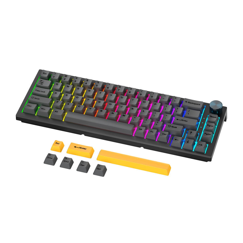 Teclado mecánico inalámbrico Fantech MK858-GSMPRO.CL