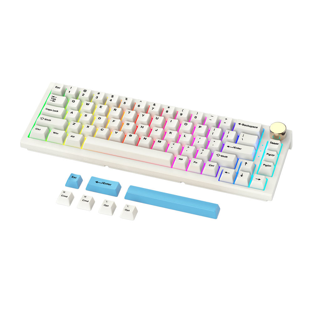 Teclado mecánico inalámbrico Fantech MK858-GSMPRO.CL