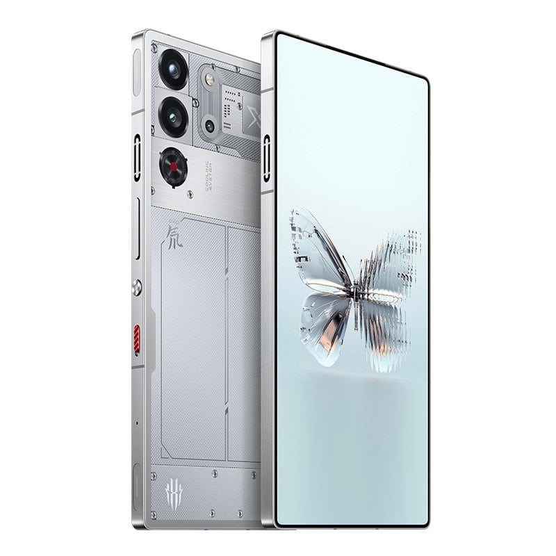 Custodia Per Nubia Redmagic 10 Pro/Pro+ - Cover Con Bordo In Metallo E Supporto Magnetico Girevole, Nero