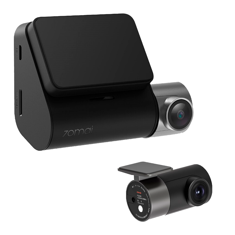 70mai Dash Cam Pro Plus+ A500S + Cámara trasera 70mai RC06-GSMPRO.CL